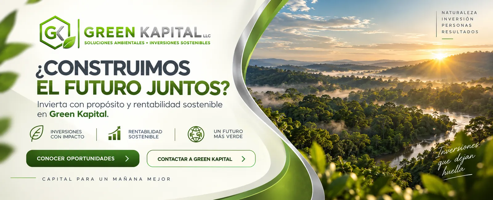 ¿Construimos el futuro juntos? Invierta con propósito en Green Kapital