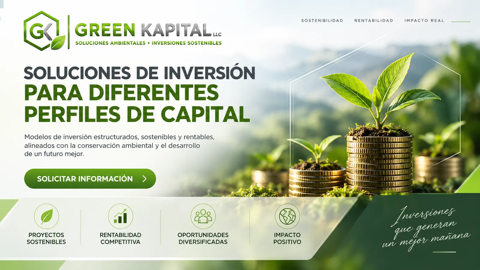 Soluciones de inversión para diferentes perfiles de capital